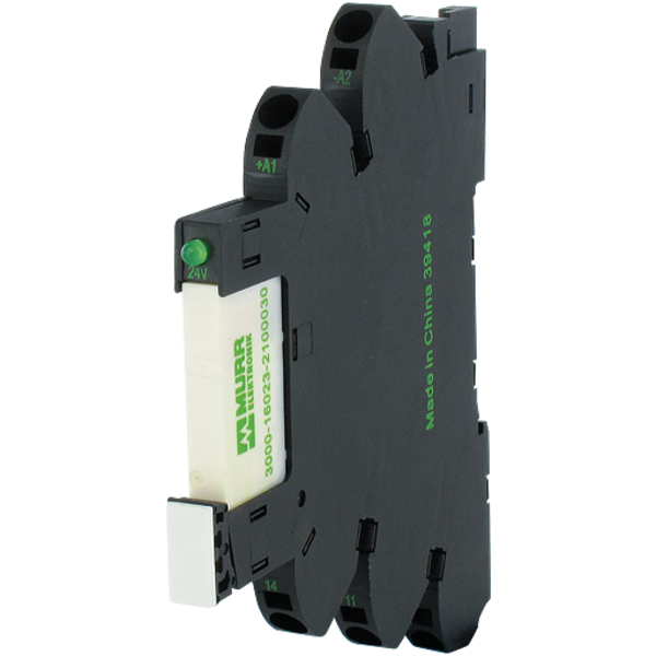 Murr Elektronik MIRO 6.2 PLUGGABLE COMPL.MODULE OUTPUT RELAY, IN: 24 VAC/DC - OUT: 250 VAC/DC / 6 A, 1 C/O 3000-16013-3100020